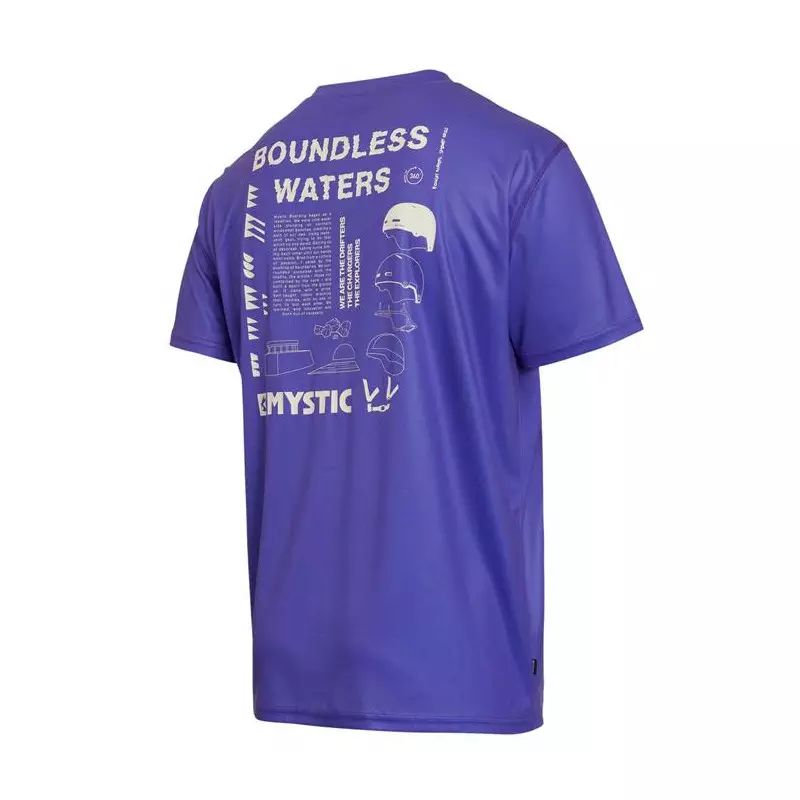 Lycra MYSTIC Tactic S/S Loosefit Quickdry Purple
