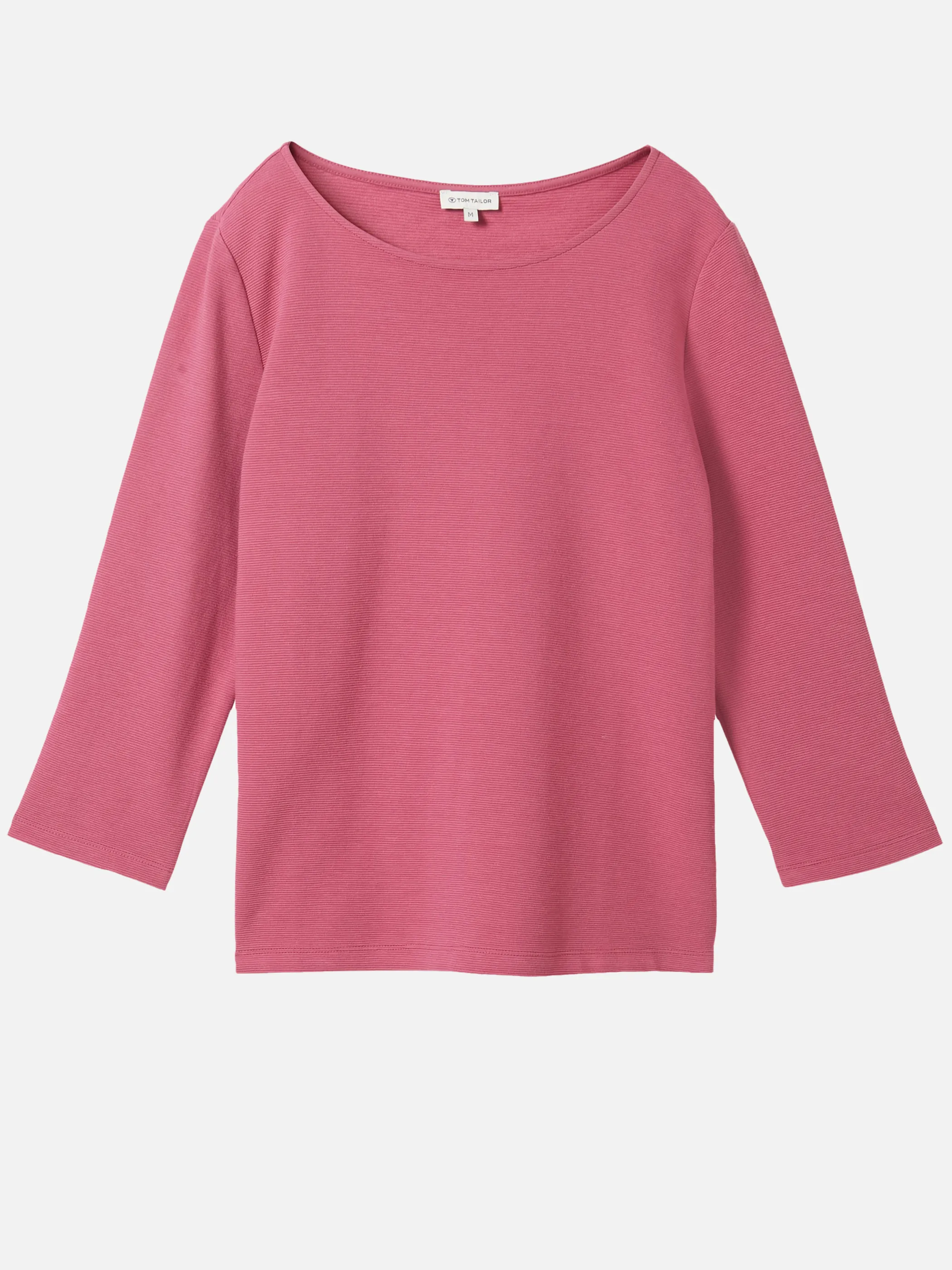 Damen Strukturshirt in Ripp-Optik
