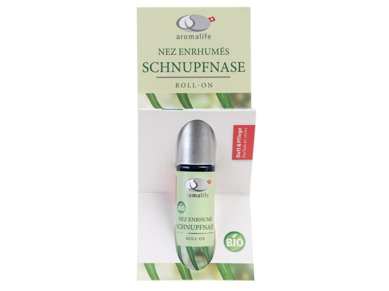 Aromalife Roll-On Schnupfnase 10 ml Bio Duft-Pflege-Roll-on mit ätherischen Ölen