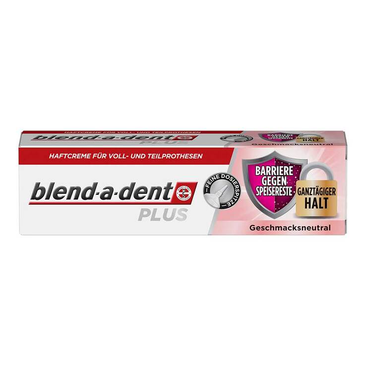Blend A Dent Plus Barriere Haftcreme gegen Speisereste geschmacksneutral, 40 g