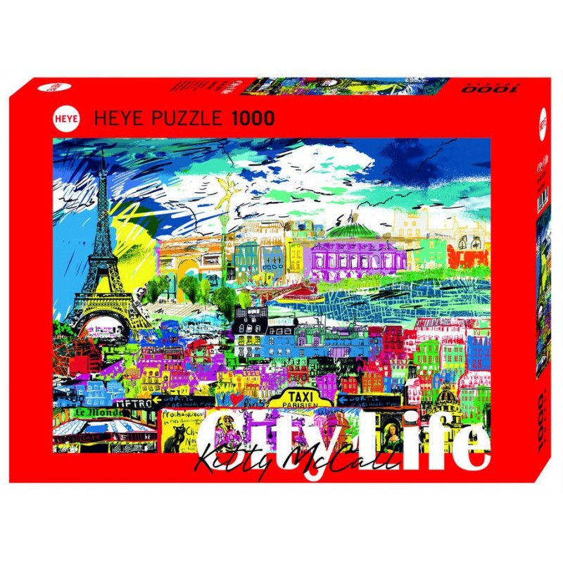 Puzzle 1000 pièces - I love Paris