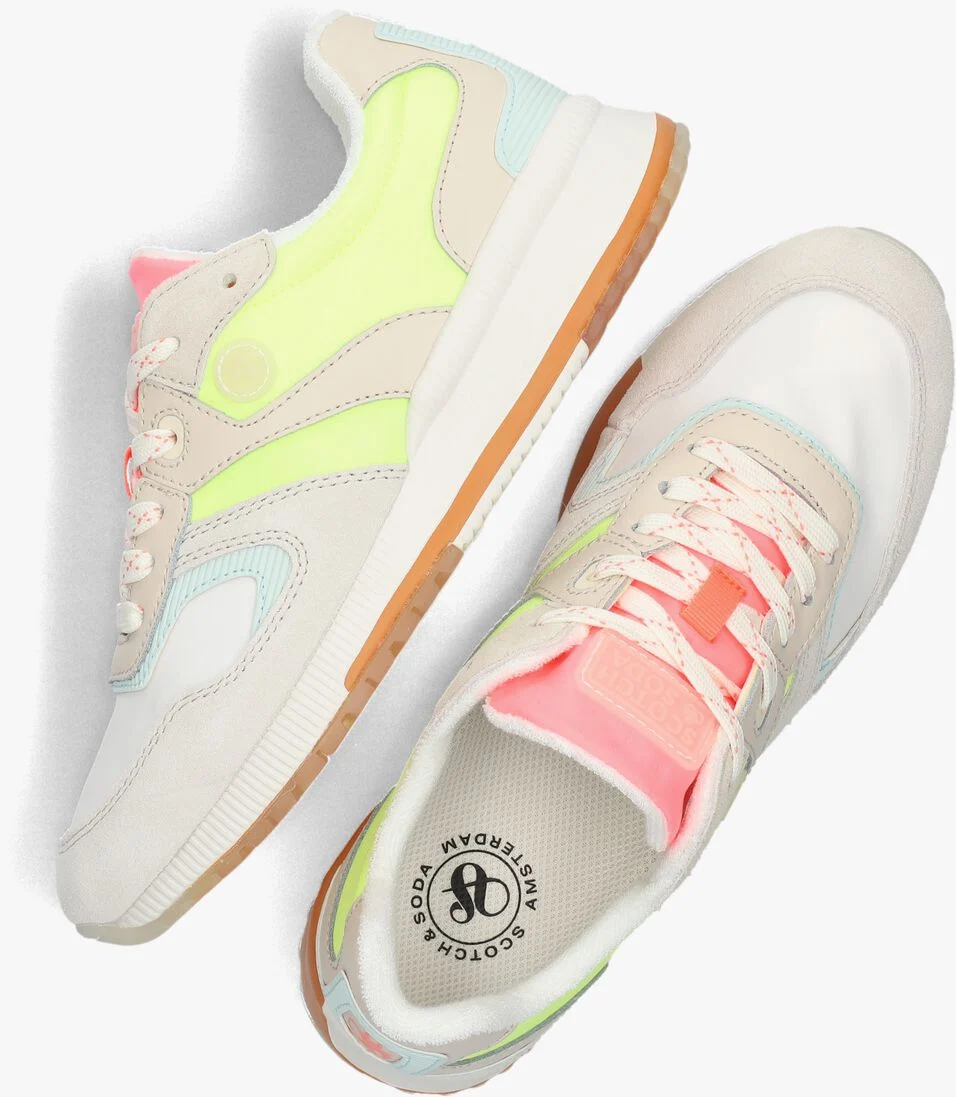 SCOTCH & SODA witte scotch & soda lage sneakers vivi 25