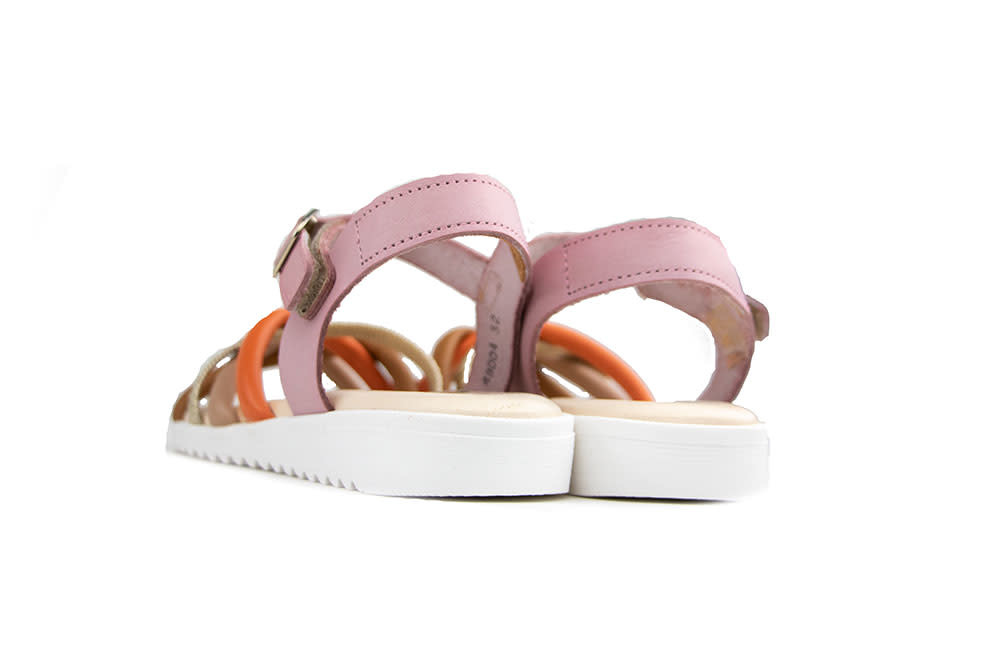 Develab Sandaal Orange Multi Fantasy