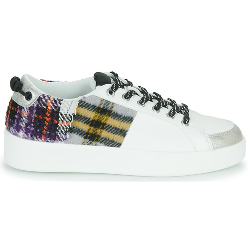 Desigual - FANCY TARTAN - Blanc / Carreaux