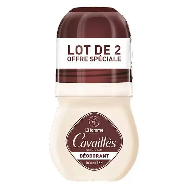 Rogé Cavaillès Dermato 48h Desodorante Roll-On Masculino 50ml x2