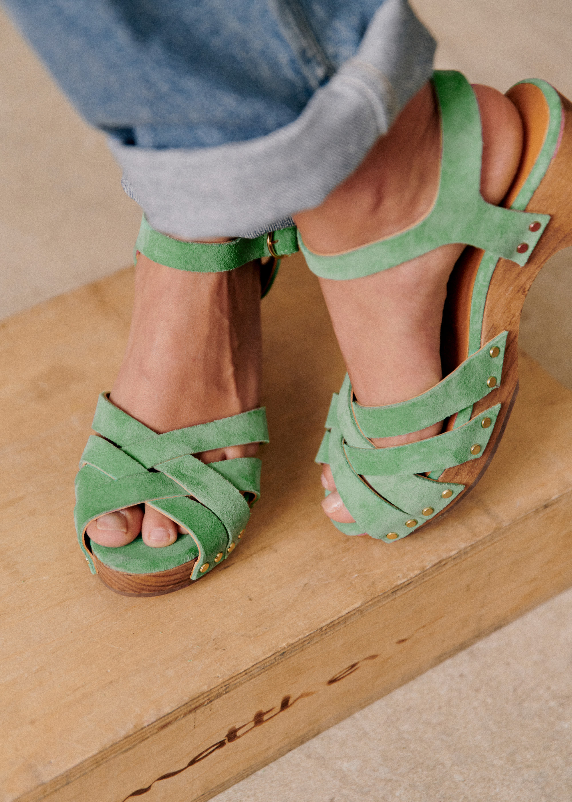 Sabots Isabelle - Menthe - SOULIERS/SOULIERS Sabots & Espadrilles 5906272