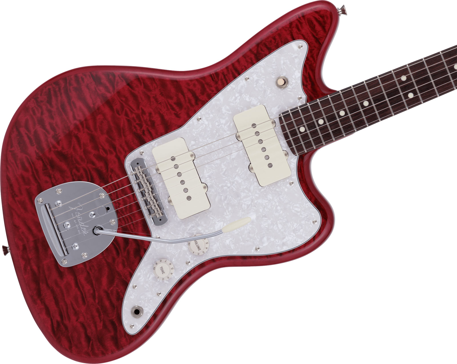 FENDER JAZZMASTER HYBRID II JAPAN RW RED BERYL