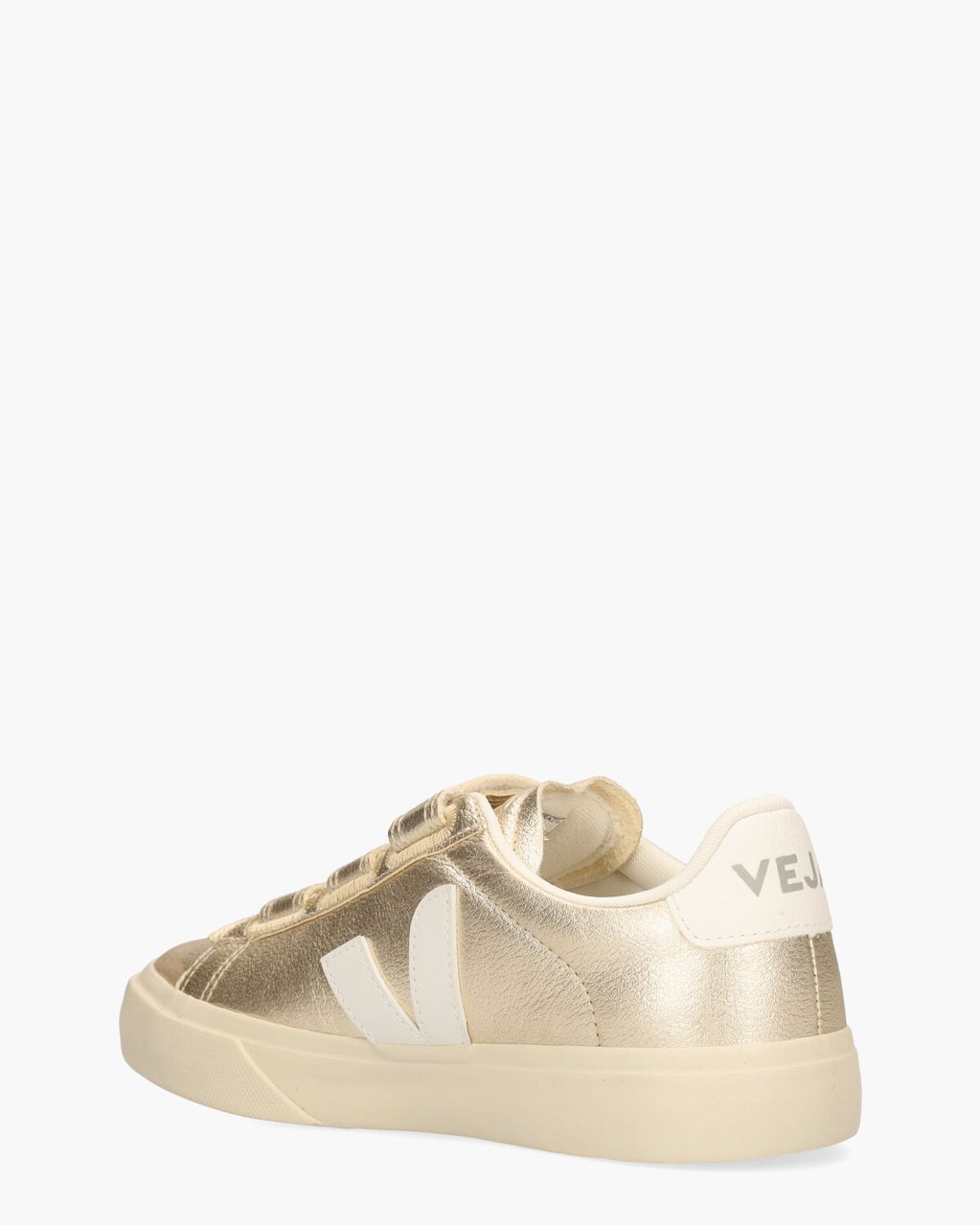Veja Recife Chromefree Leather Goud Damessneakers