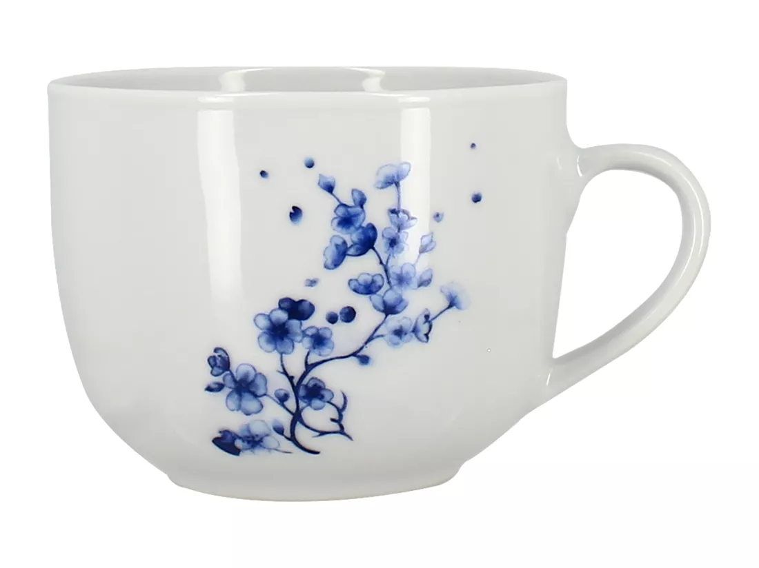 Novastyl - Lot 6 Jumbos Centauree 48cl En Porcelaine