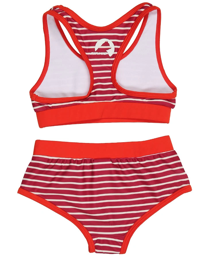 Bikini LUOTO in raspberry/offwhite