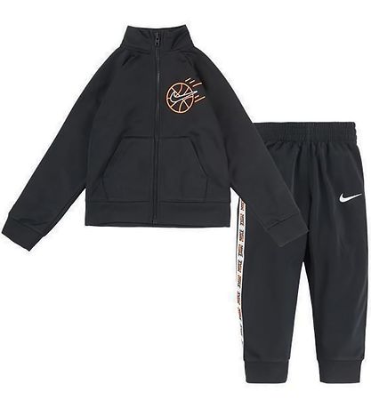 Nike Tr?ningss?t - Cardigan/Bukser - My First - Sort
