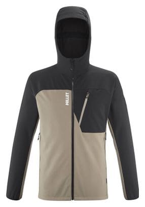 Veste Softshell Millet Magma Shield Beige/Noir
