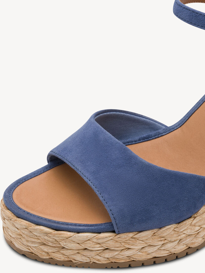 Leren Sandaaltje - blauw