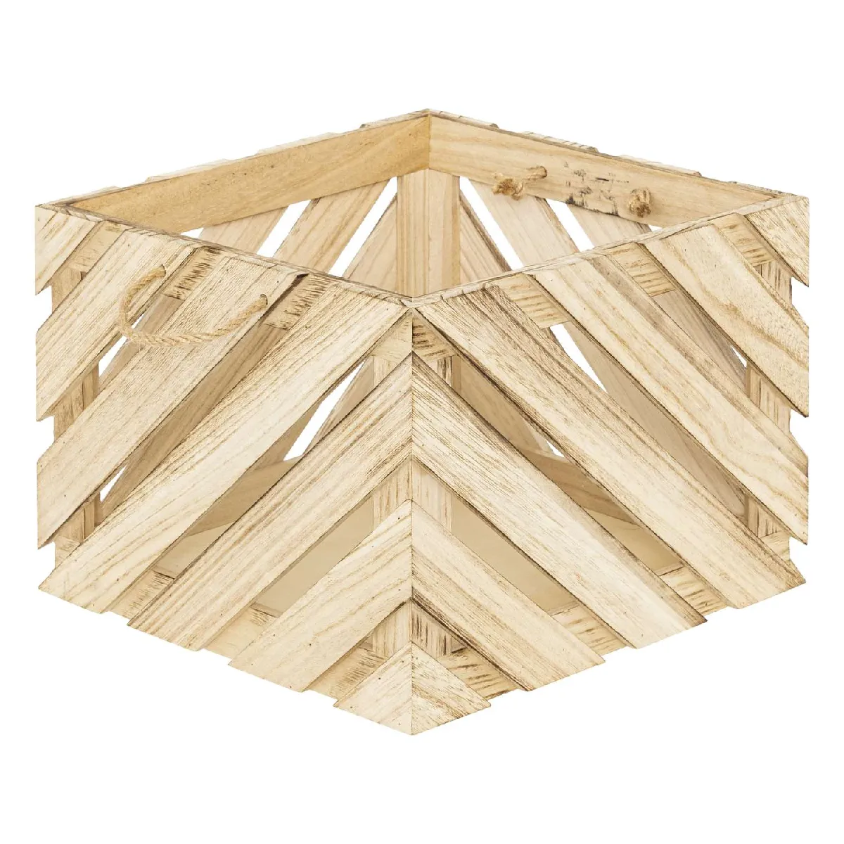 Atmosphera, Createur D'Interieur Atmosphera Caisse en Bois - Ensemble de 2