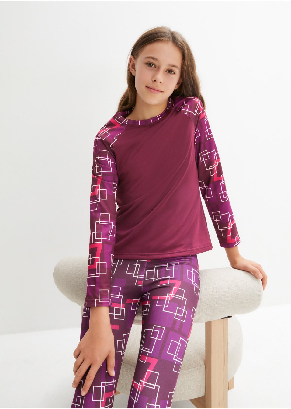 T-shirt thermo manches longues enfant
