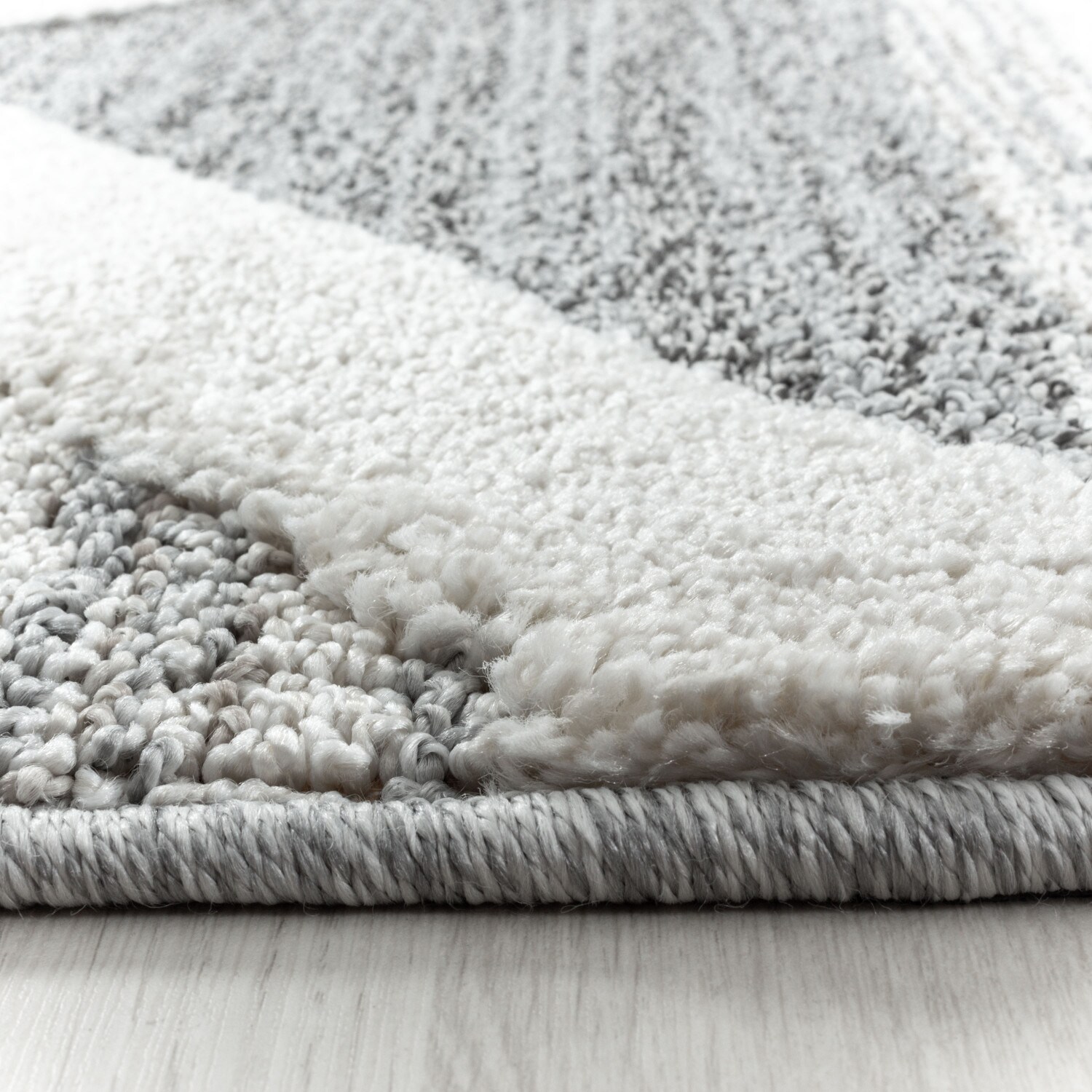 Modern Designer Elegante Teppich, Hoch-Tief Effekt 3D Boho Teppich, Pflegeleicht
