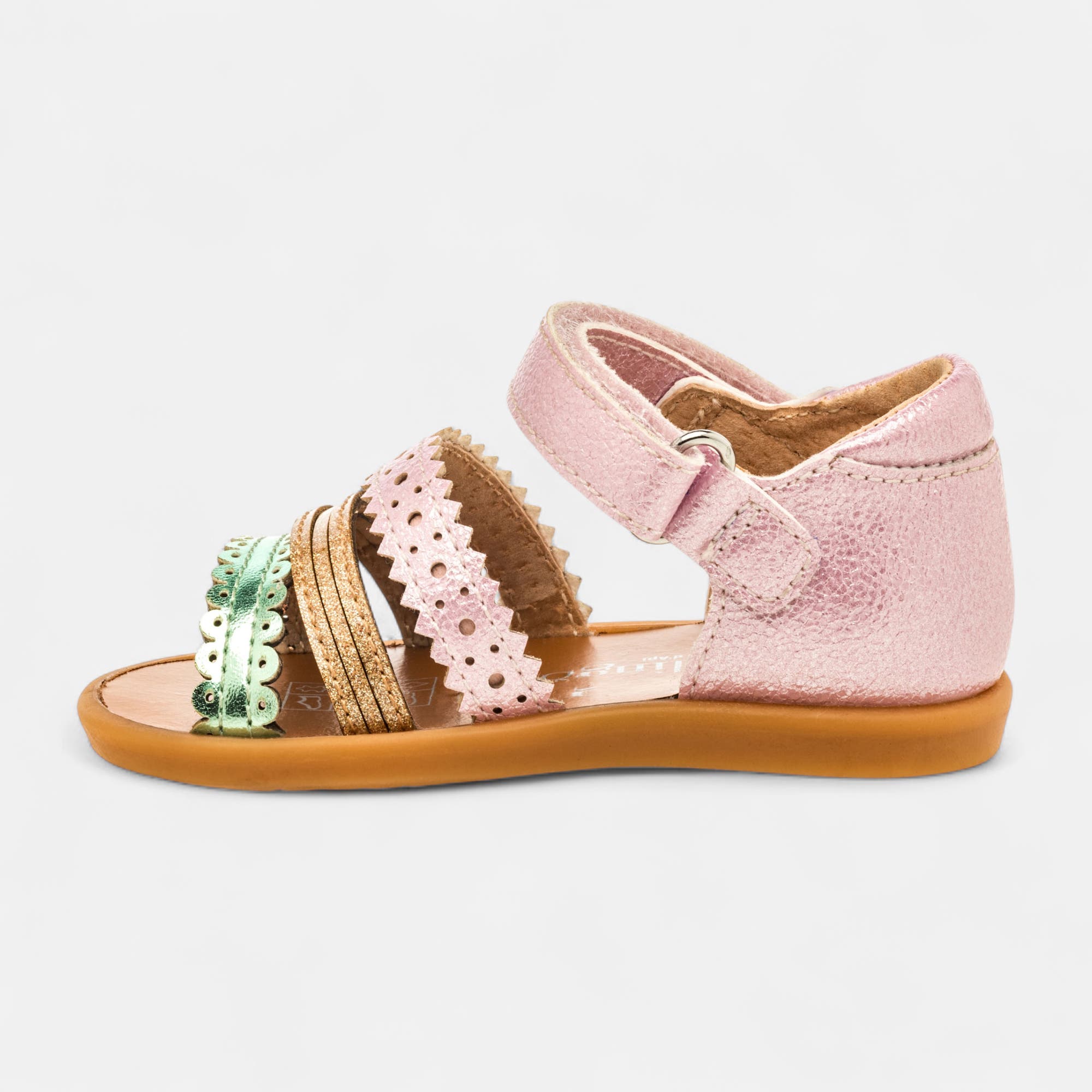 Nu-pieds Fille multicolore