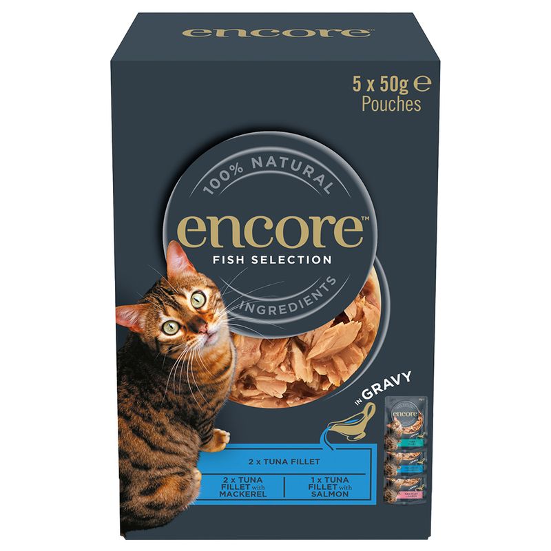 Lot mixte Encore en sauce 5 x 50 g
