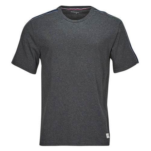 Tommy Hilfiger - SS TEE LOGO - Gris