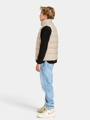 Didriksons Kilo Vest, Clay Beige