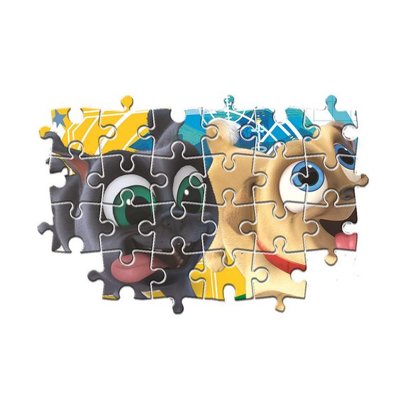 Clementoni - Puzzle SuperColor 2x20 pièces - Puppy Dog Pals