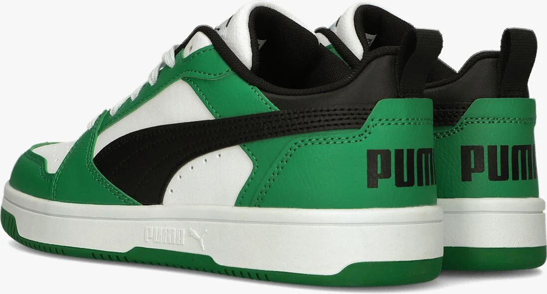 PUMA groene puma lage sneakers rebound v6