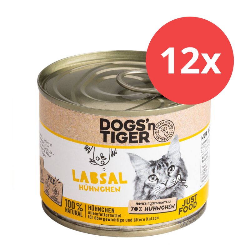 Lot Dogs'n Tiger Senior 12 x 200 g