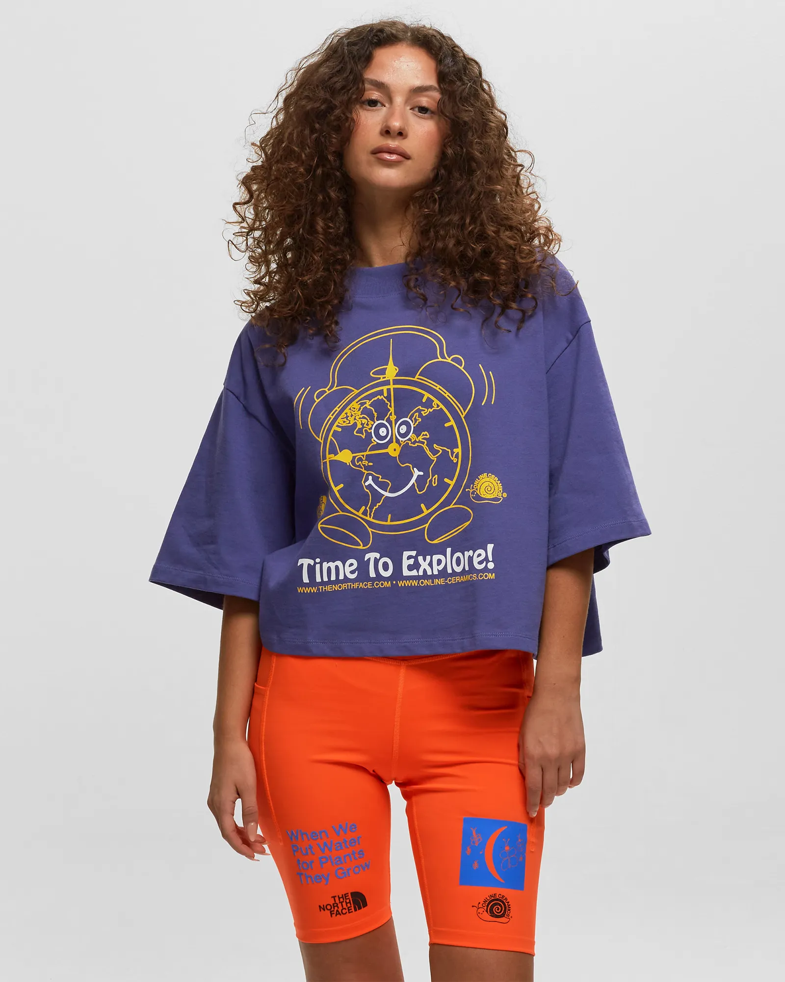 The North Face TNF X ONLINE CERAMICS W CROPPED S/S TEE