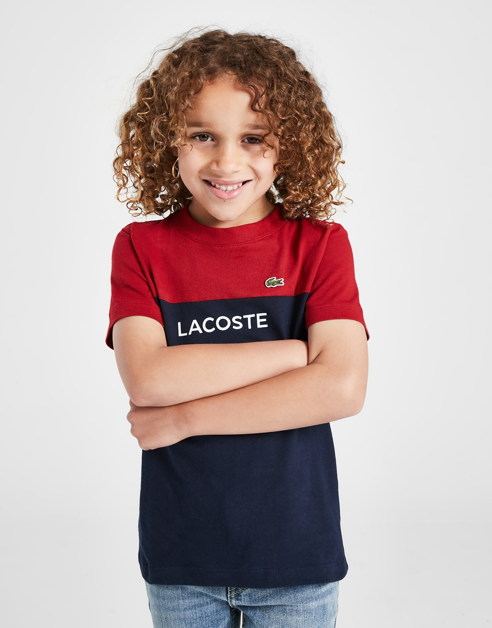 Lacoste T-shirt Colour Block Enfant