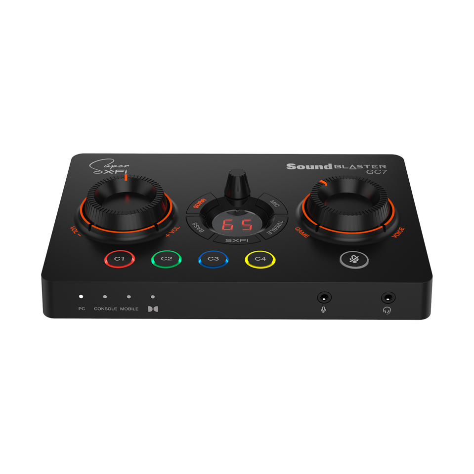 Creative - Sound Blaster GC7 Næste Gen Gaming USB lydkort
