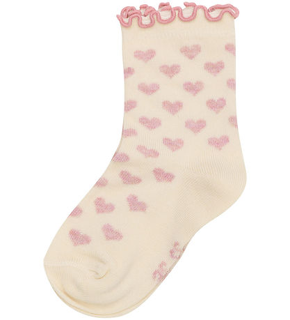 Minymo Socken - 2er-Pack - Light Rose