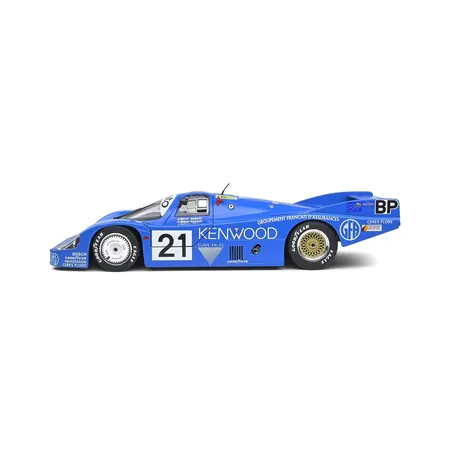 Solido 1:18 Porsche 956 LH blau #21