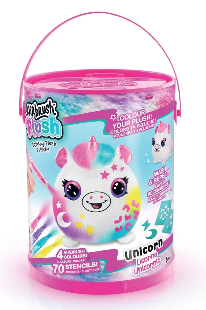 AIRBRUSH PLUSH - BARIL PELUCHE SQUISHY