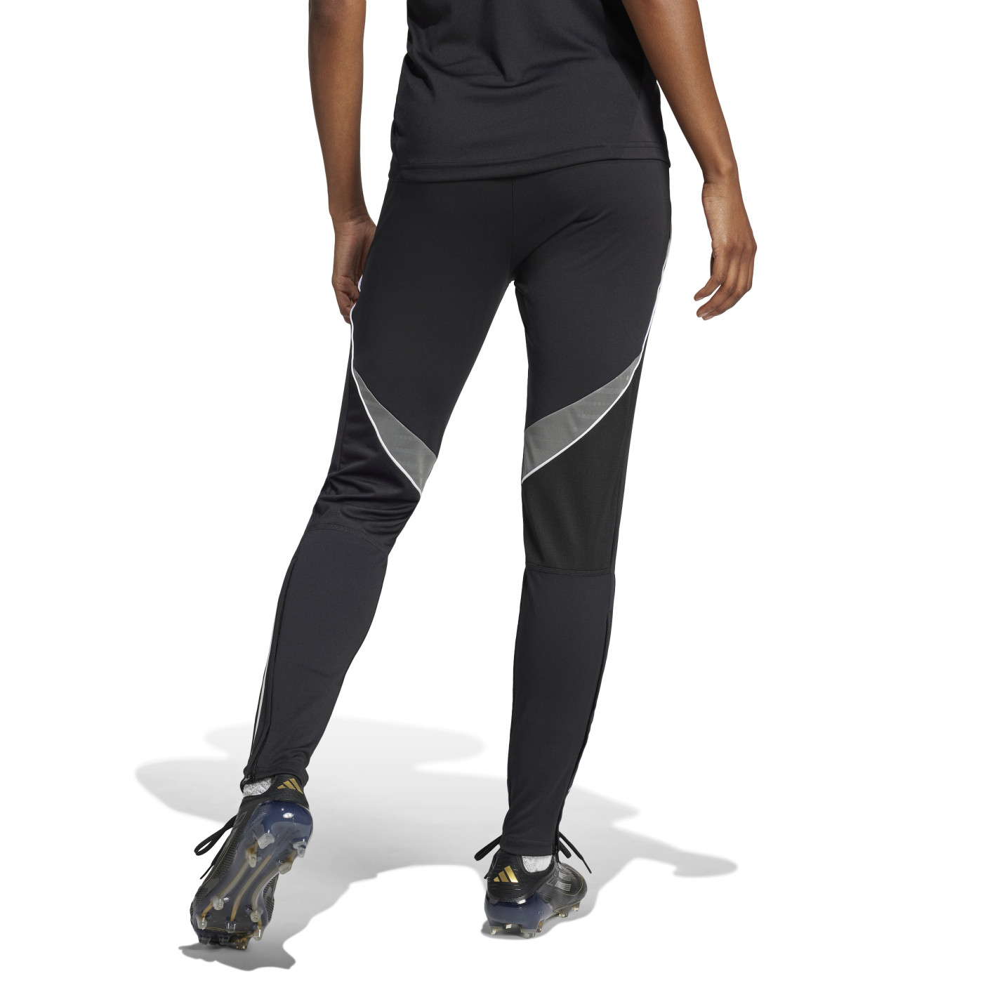 Adidas Tiro 25 Competition Trainingsbroek Dames Zwart Wit Grijs