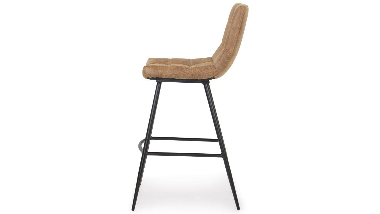 Barstoel Cognac Navarra  B41 x D55 x H105 cm