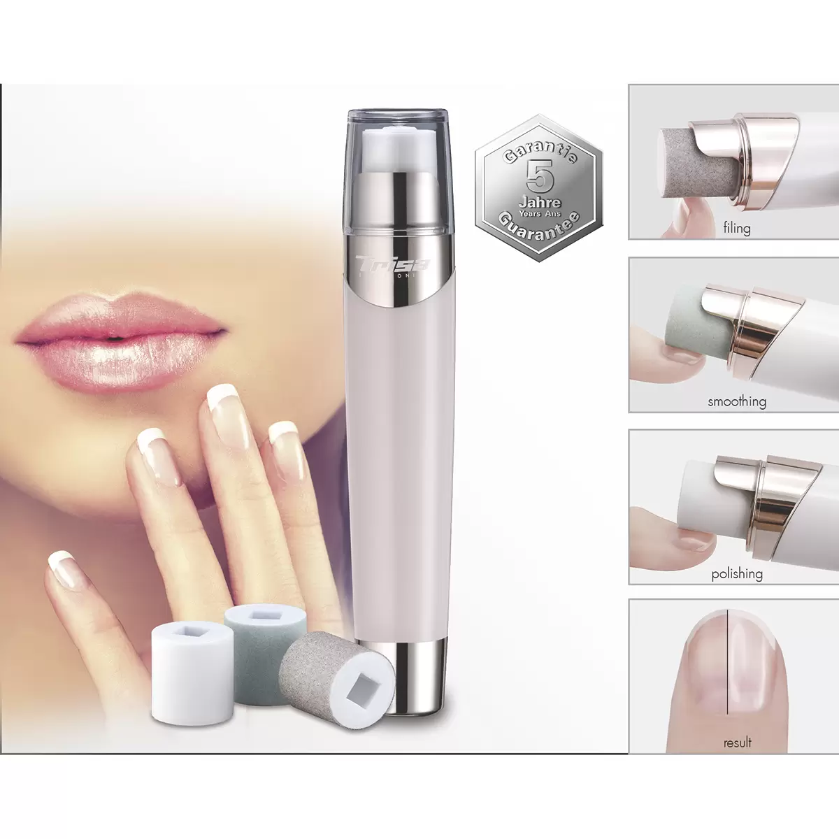 Nagelpolierer Perfect Nails Rosa