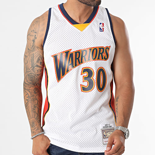 Maillot De Baseball Golden State Warriors Blanc