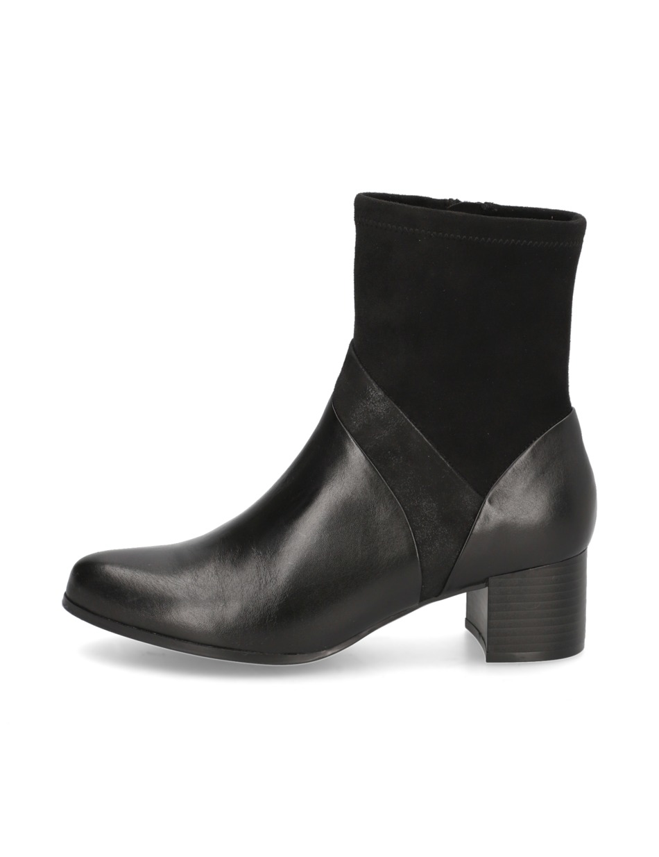 Lederkombination Stiefelette