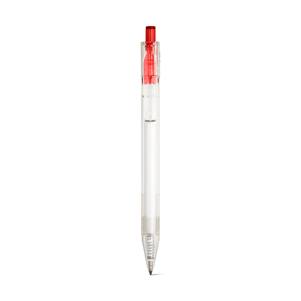 hi!dea 91794 - Stylo en rPET avec bouton coloré