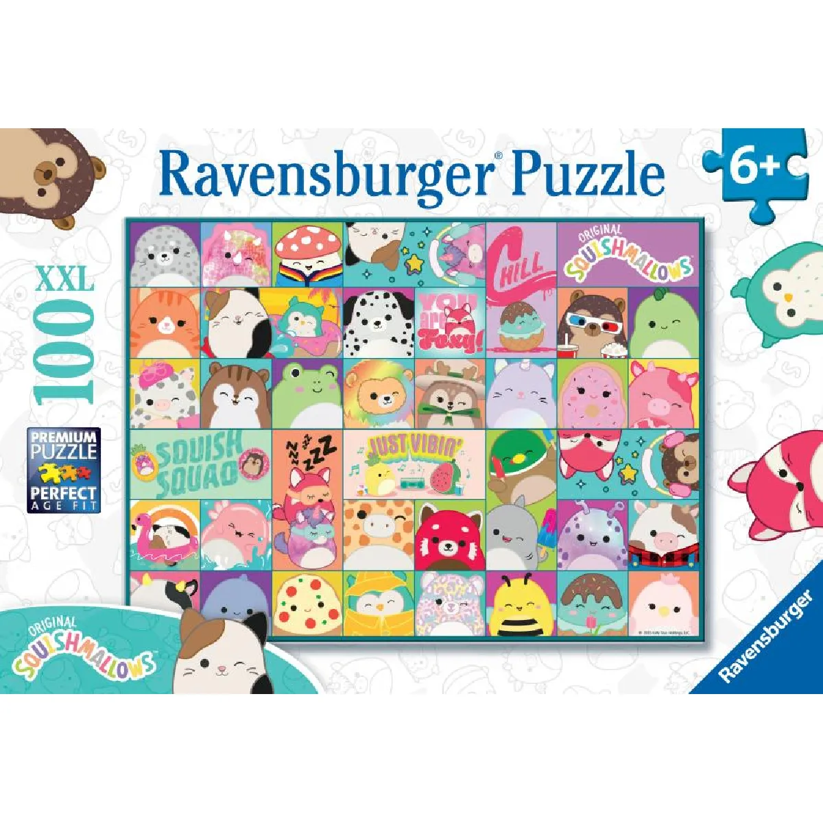 Ravensburger Puzzle 100 Pièces XXL - Squishmallows