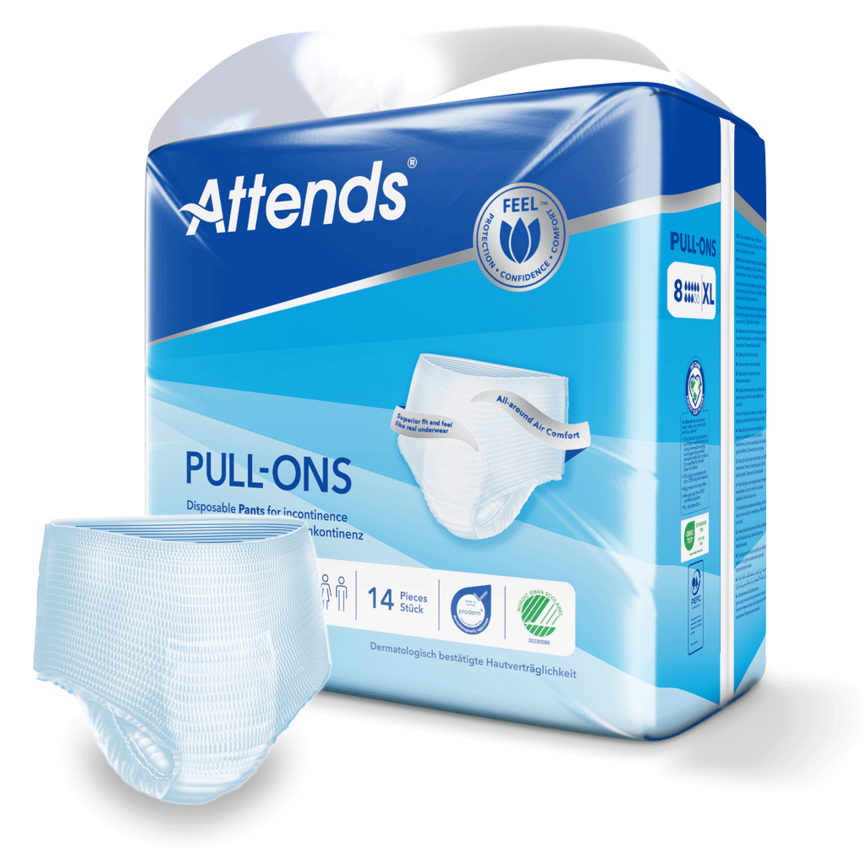 Attends Pull-Ons 8 XL 14 stk