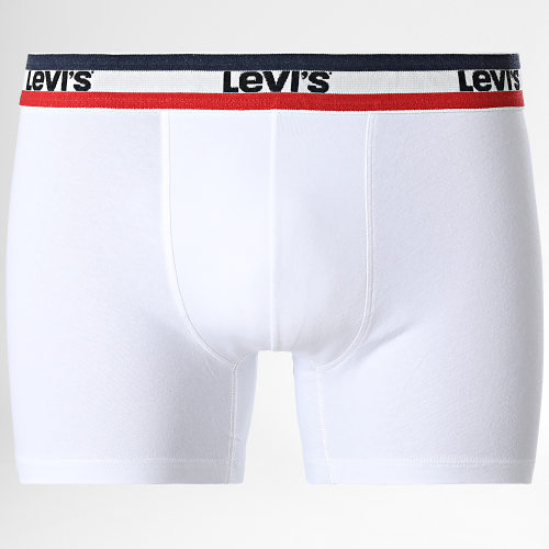 Lot De 3 Boxers 100002870 Bleu Marine Blanc Rouge