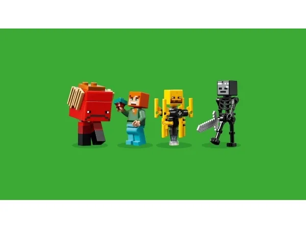 LEGO Minecraft 21266 Nether-lavakampen