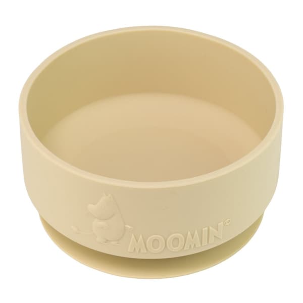 Mummi Silikonskål med Sugekopp Latte Beige Rätt Start