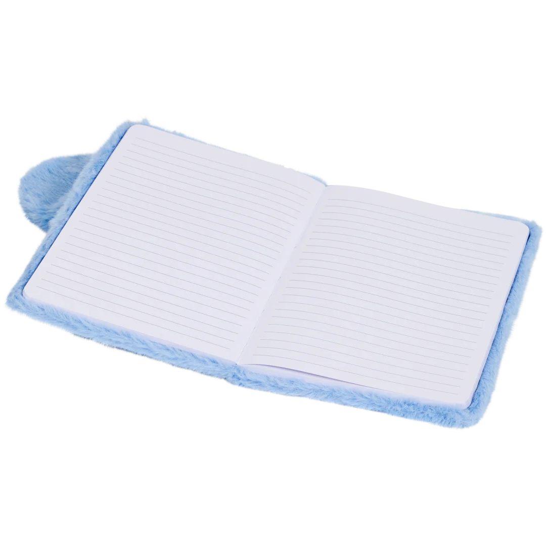 Carnet de notes en peluche
