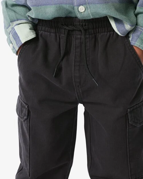 pantalon cargo noir