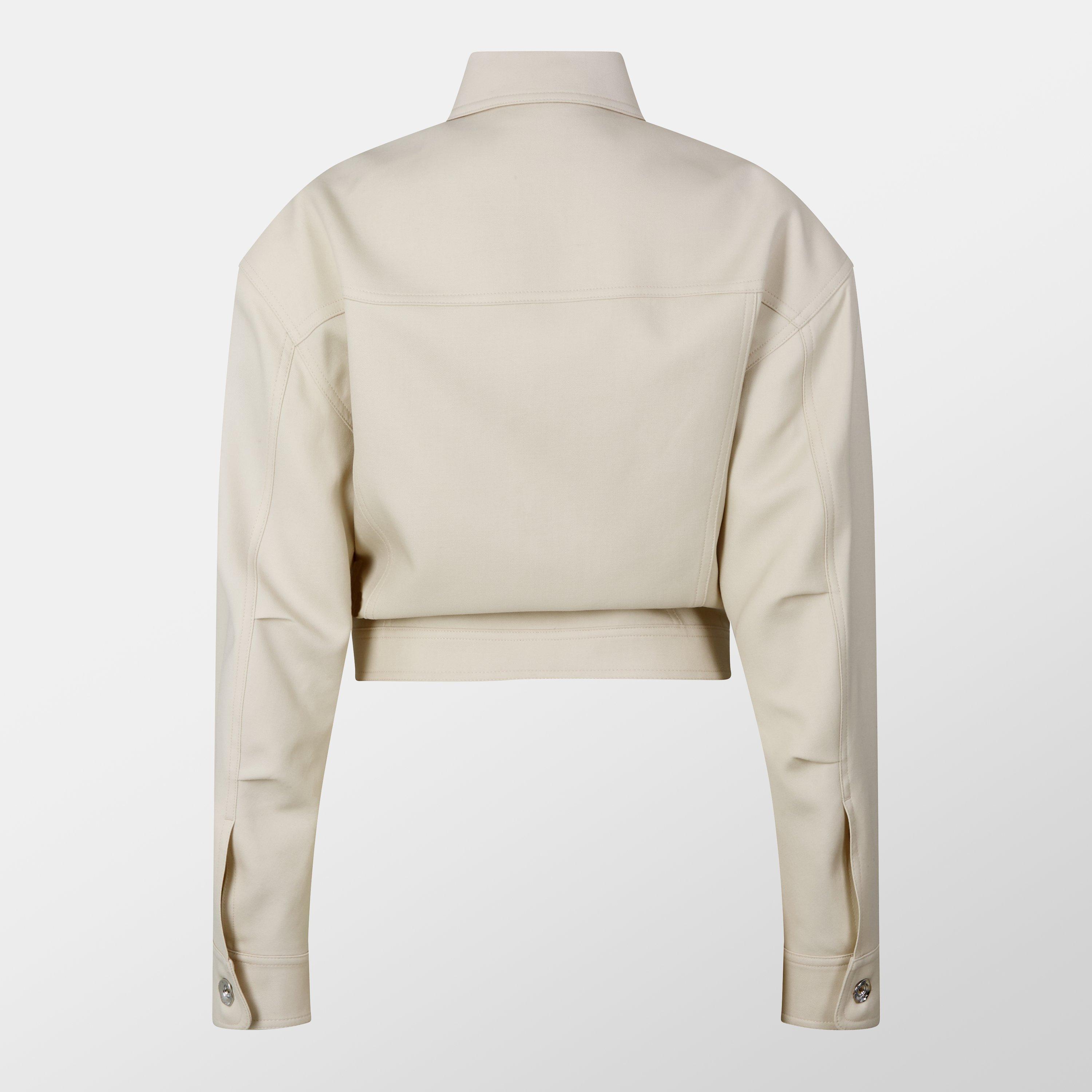 Off White Suit Jacket Ld99