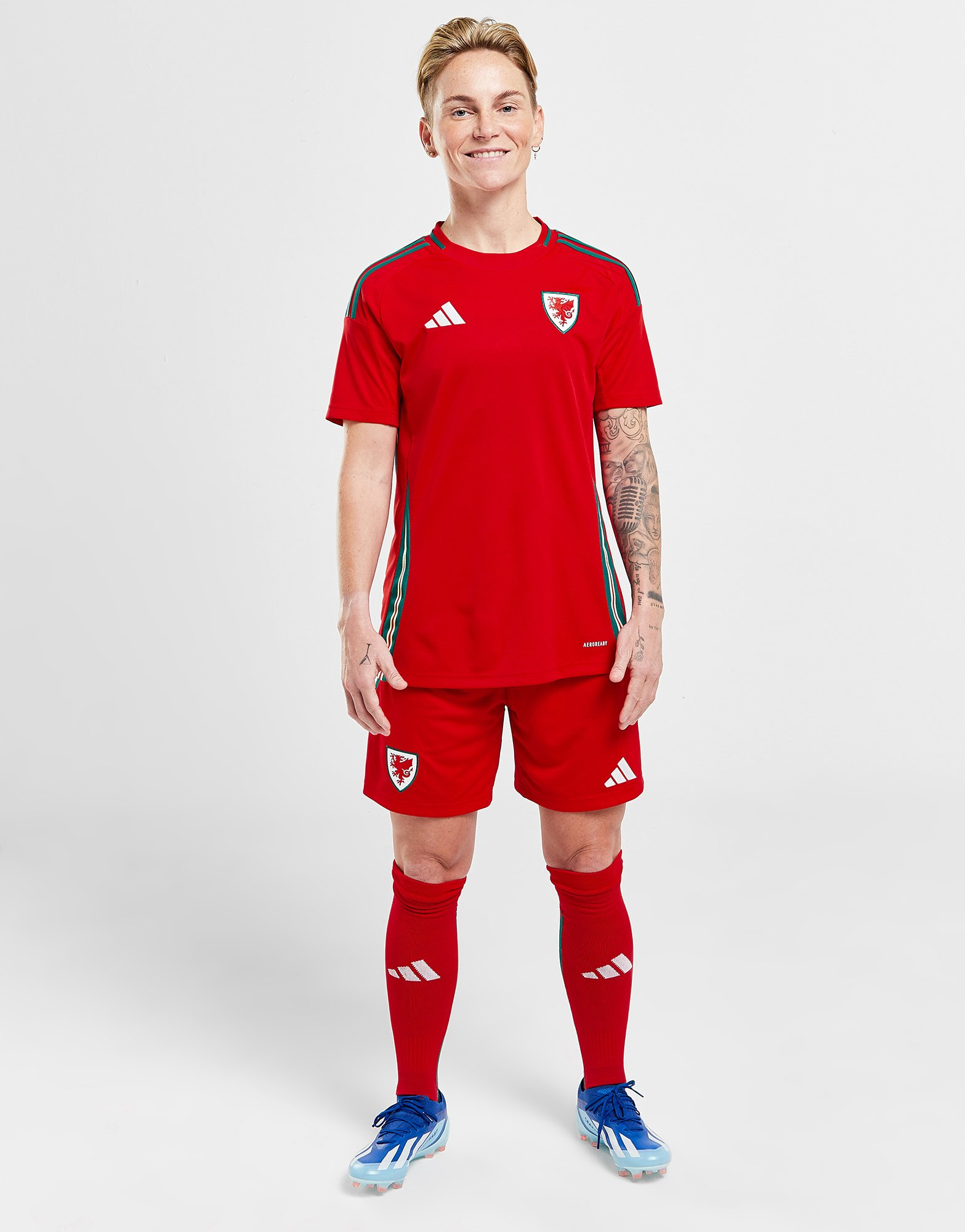 adidas Maillot Pays de Galles 2024 Match Domicile Femme