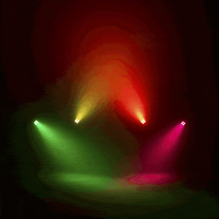 Ayra Q-Par 4 complete LED lichtset