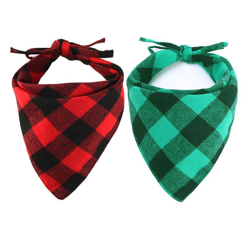 Everlupid - Checker Bandana Huisdierhalsband